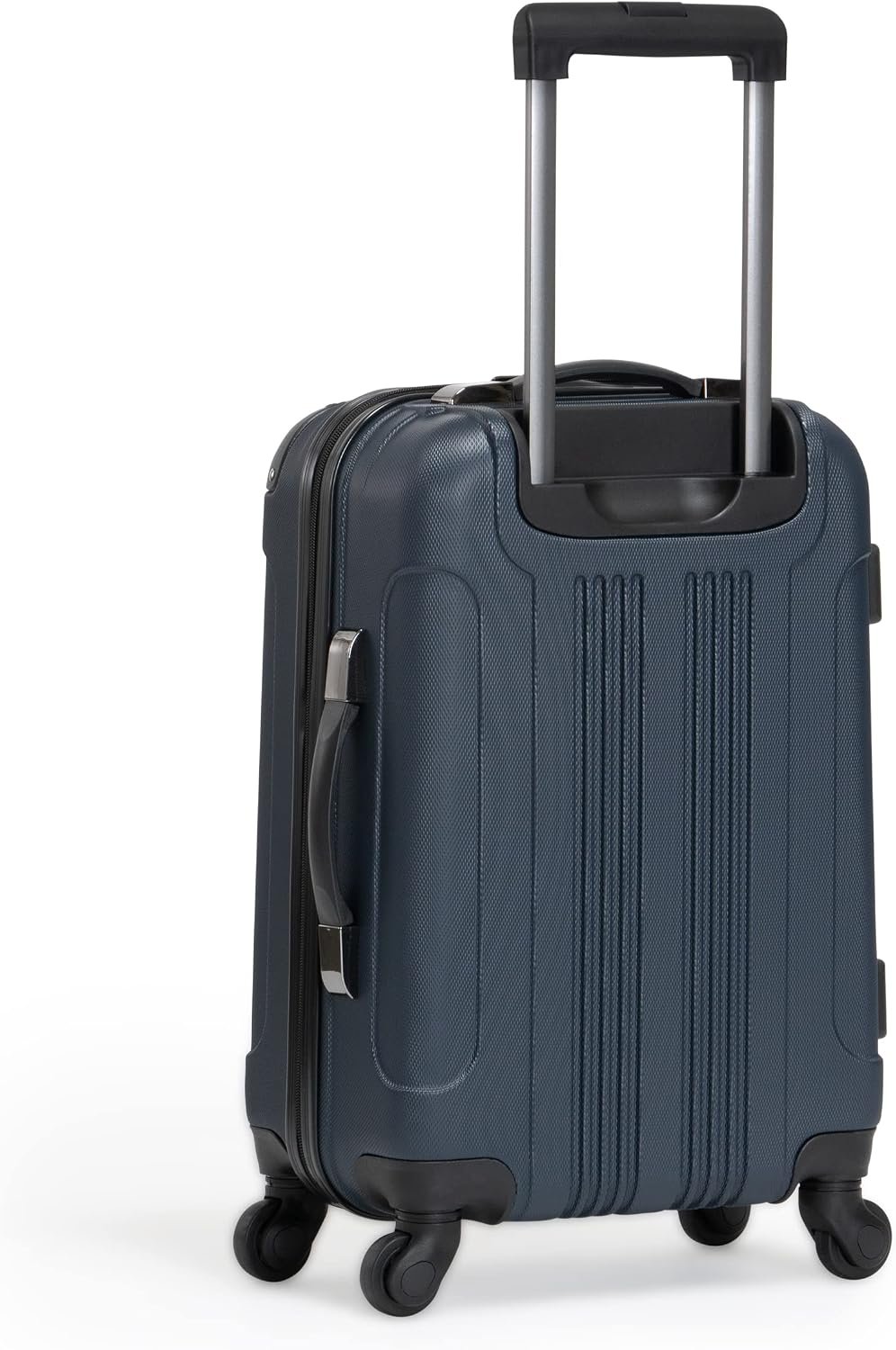 Kenneth Cole REACTION Out of Bounds Lightweight Hardshell 4-Wheel Spinner Luggage, Naval, 28-Inch Checked - Image 7
