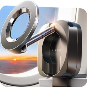 LISEN Airplane Travel Essentials for Flying Airplane Phone Holder for Desk | Phone Stand Hands Free MagSafe Travel Accessories Flying Long Flight Essentials Airplane Gadgets Gifts for Men