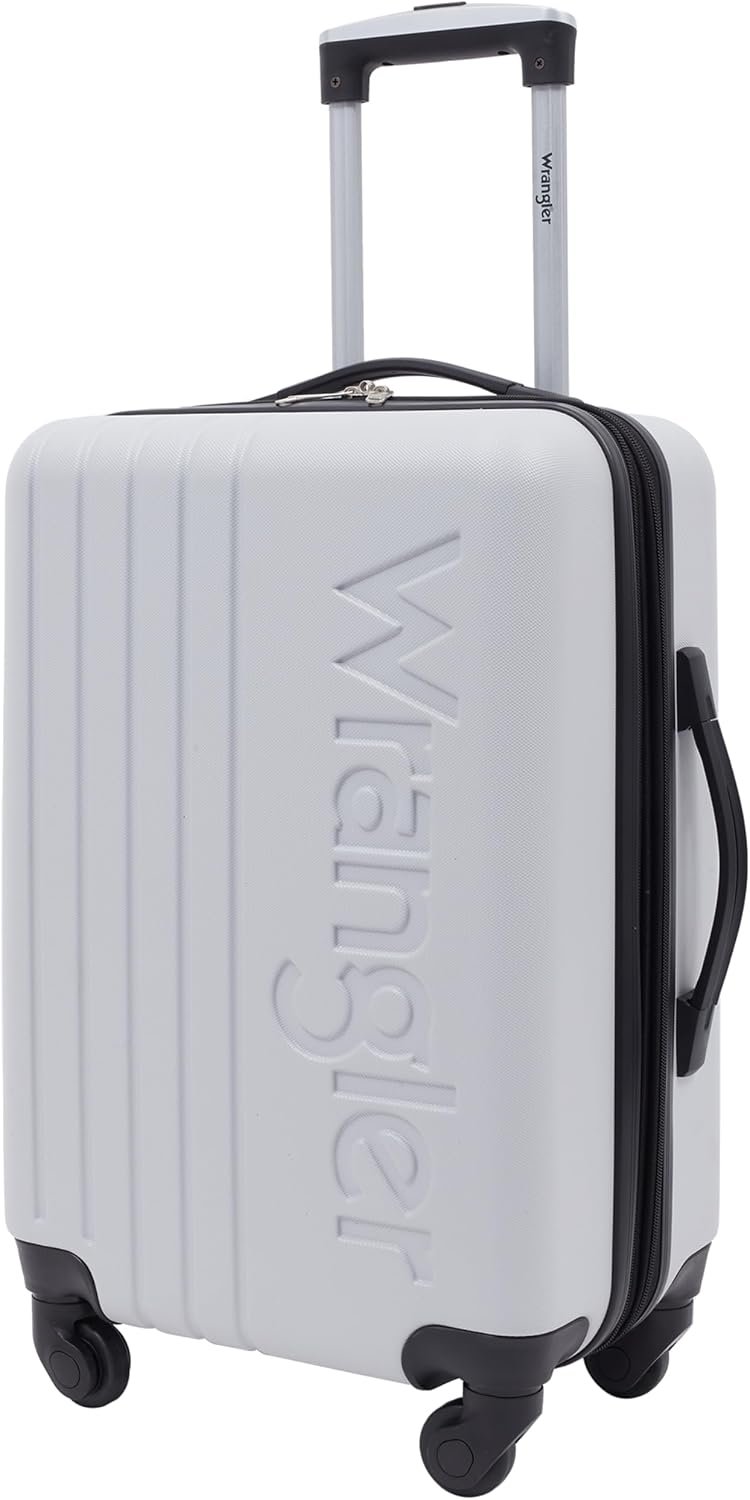 Wrangler Carry-On Luggage Set, Grey - Image 5