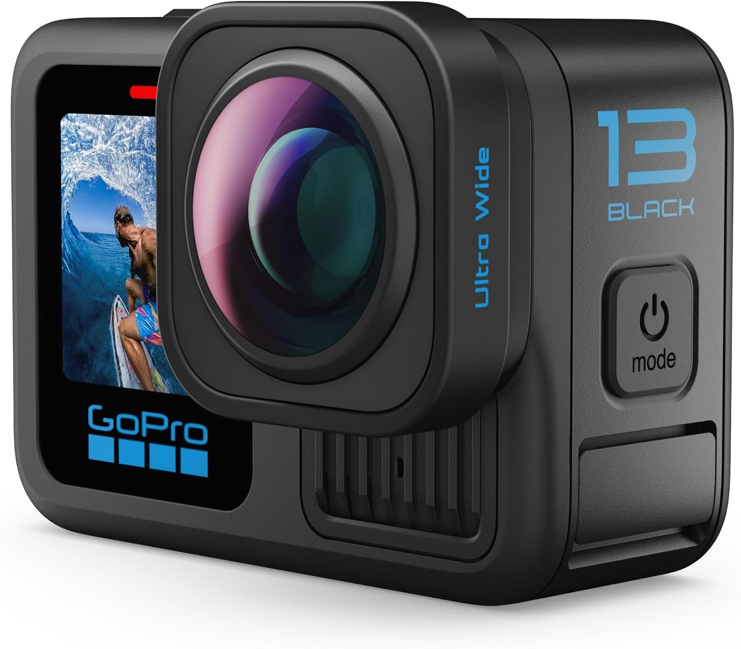 GoPro Ultra Wide Lens Mod (HERO13 Black) - Official GoPro Lens (AAEWAL-021) | Includes protective caps and microfiber cloth for filming, protection and storage - Image 2
