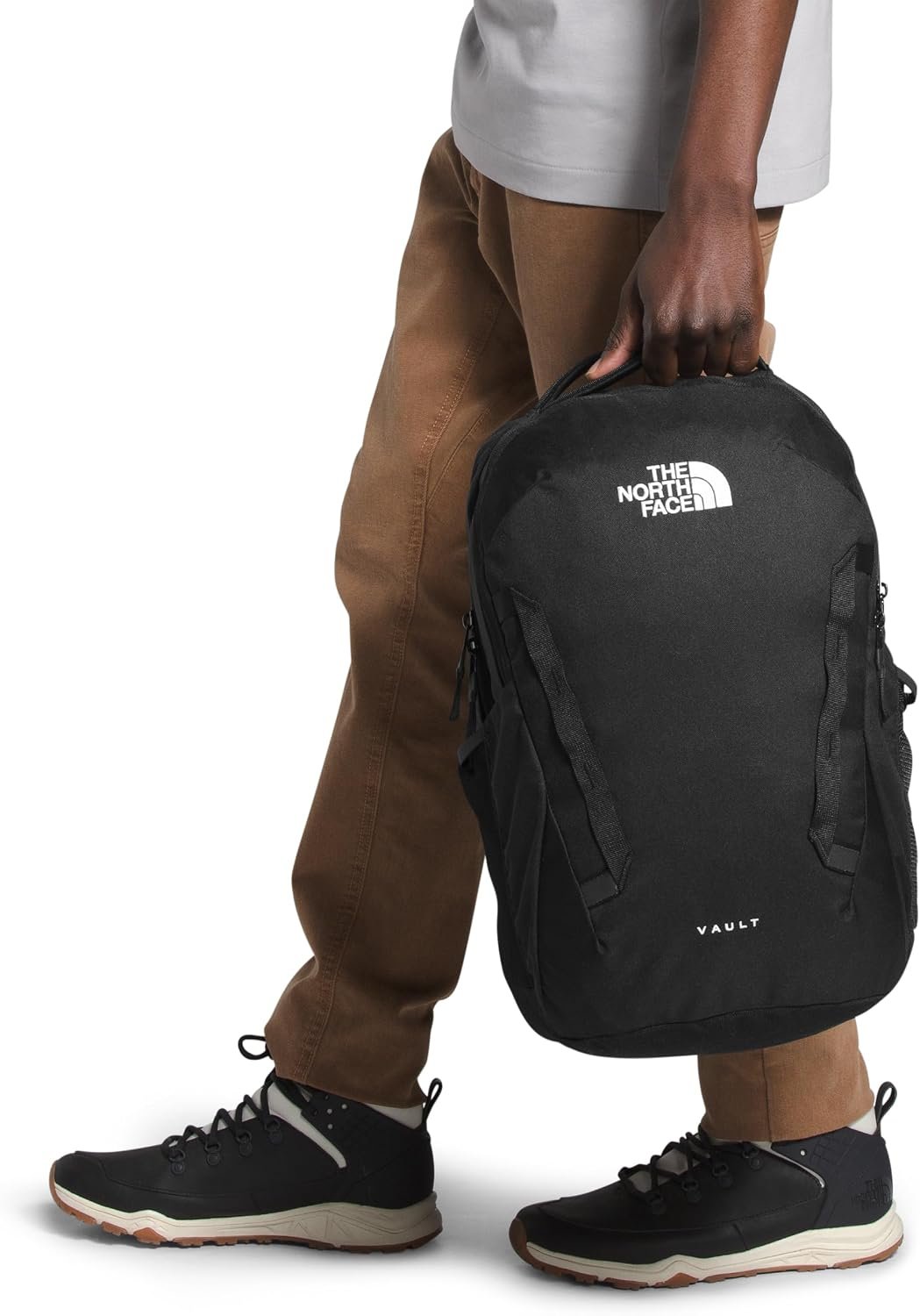 The North Face Vault Everyday Laptop Backpack, TNF Black-NPF, One Size | Commuter Travel Bag, Water-Repellent Finish, Spacious Compartment - Image 6
