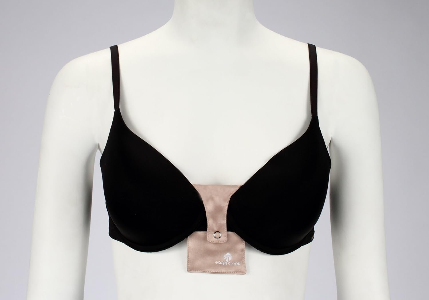 Eagle Creek Silk Undercover Bra Stash,Breathable,Lightweight, Rose - Image 2