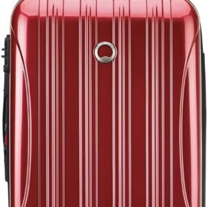 DELSEY PARIS Helium Aero Hardside Expandable Luggage with Spinner Wheels, Brick Red, Carry-On Plus 21 Inch