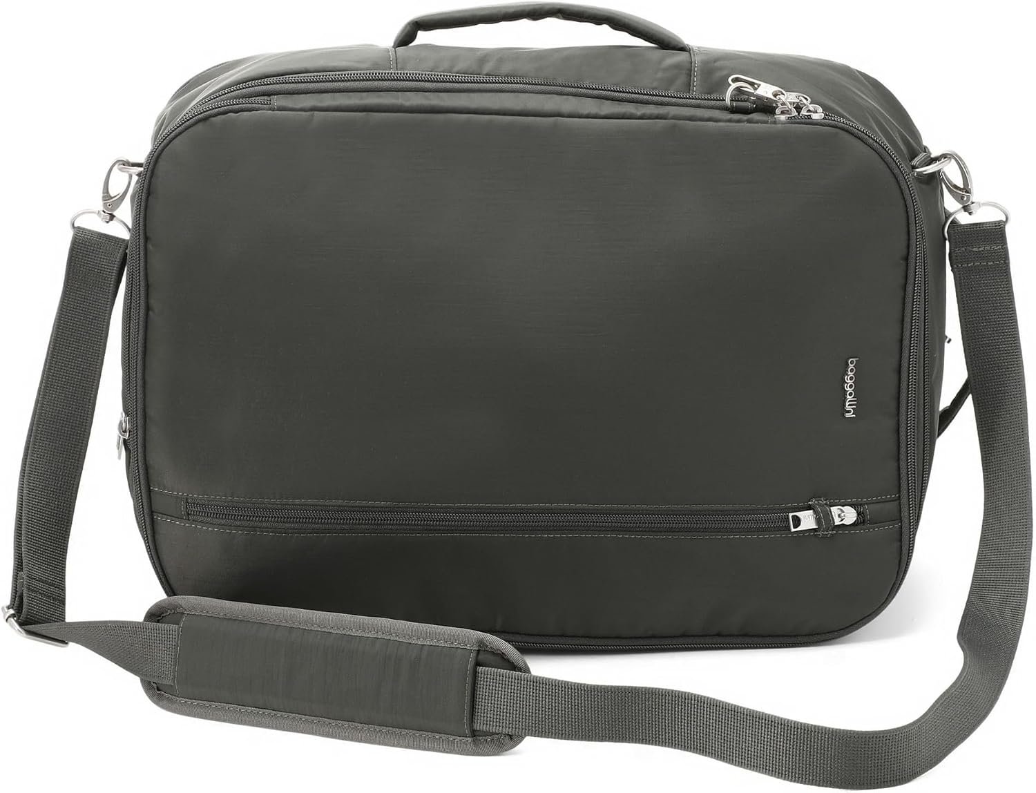 Securtex® Classic Anti-Theft Convertible Travel Backpack - 11x17” Carry-On, Fits 16” Laptop, Locking Zippers, Expandable | Locking zippers - Image 7