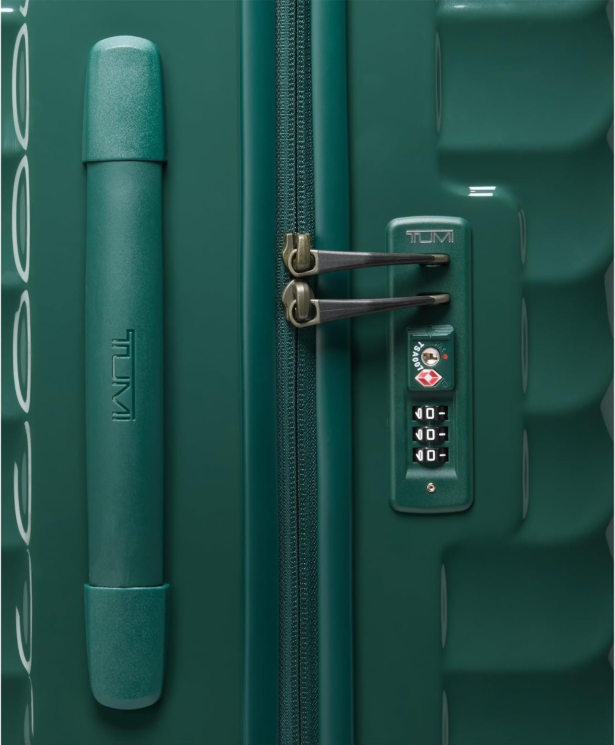 TUMI - 19 Degree Large Trunk - 4-Wheeled Durable Hard Shell Checked Luggage - TSA Lock - 31.3" X 15.8" X 14.8" - Deep Pine - Image 4