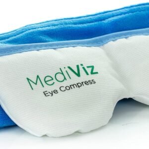 Heated Eye Mask, Hot or Cold Therapy | Moist Heat Compress for Irritation and Occasional Dry Eye, Removable Washable Cover