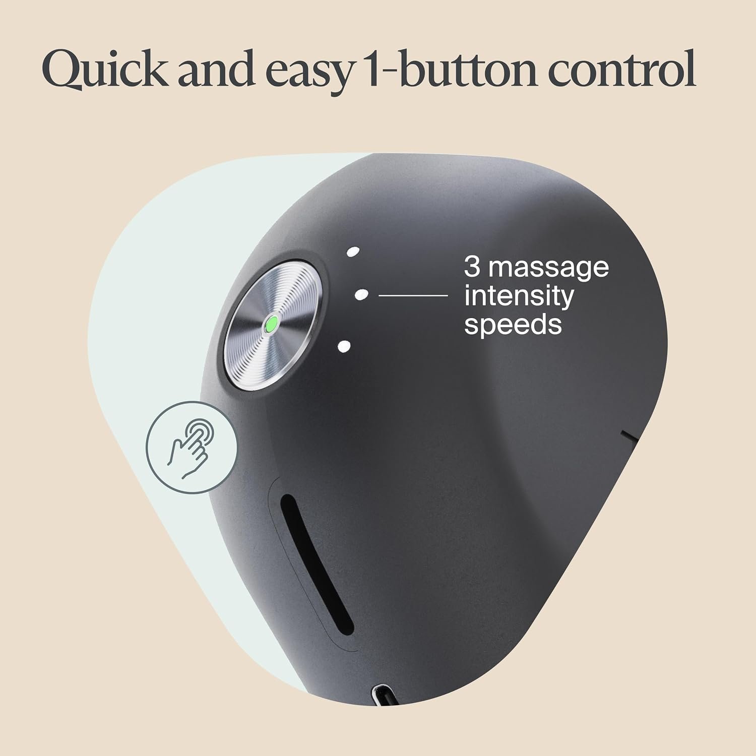 TheraGun Therabody Mini 3rd Gen Massage Gun | Travel Essential, Black | Ultra-Portable Percussion Massager for Recovery Anywhere | Bluetooth, 3-Speed, 1-Button Control, Muscle & Tension Relief - Image 6