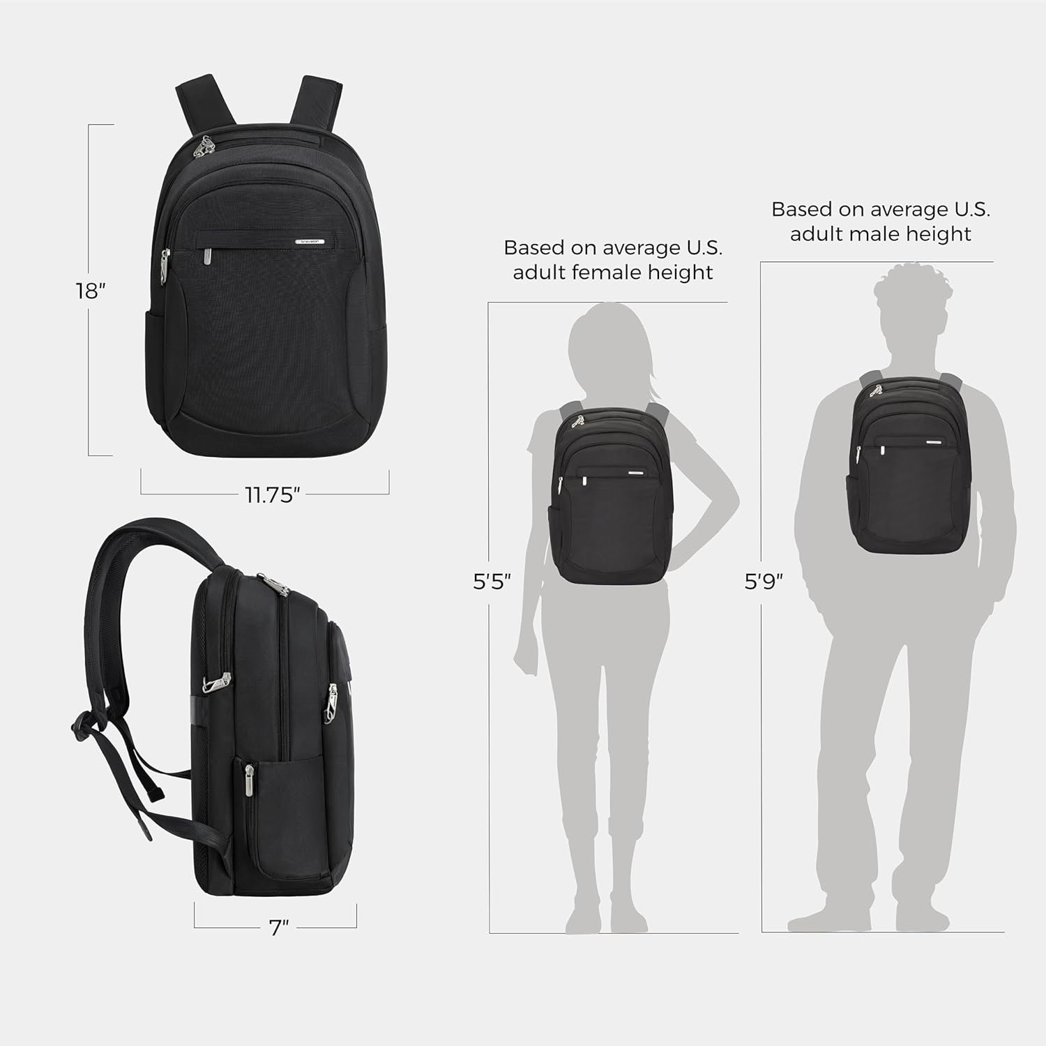 Travelon Anti-Theft Classic Large Backpack - Image 6