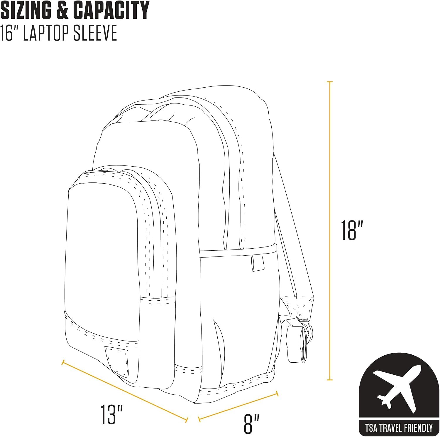 Carhartt Classic 25L Backpack Black - Image 5