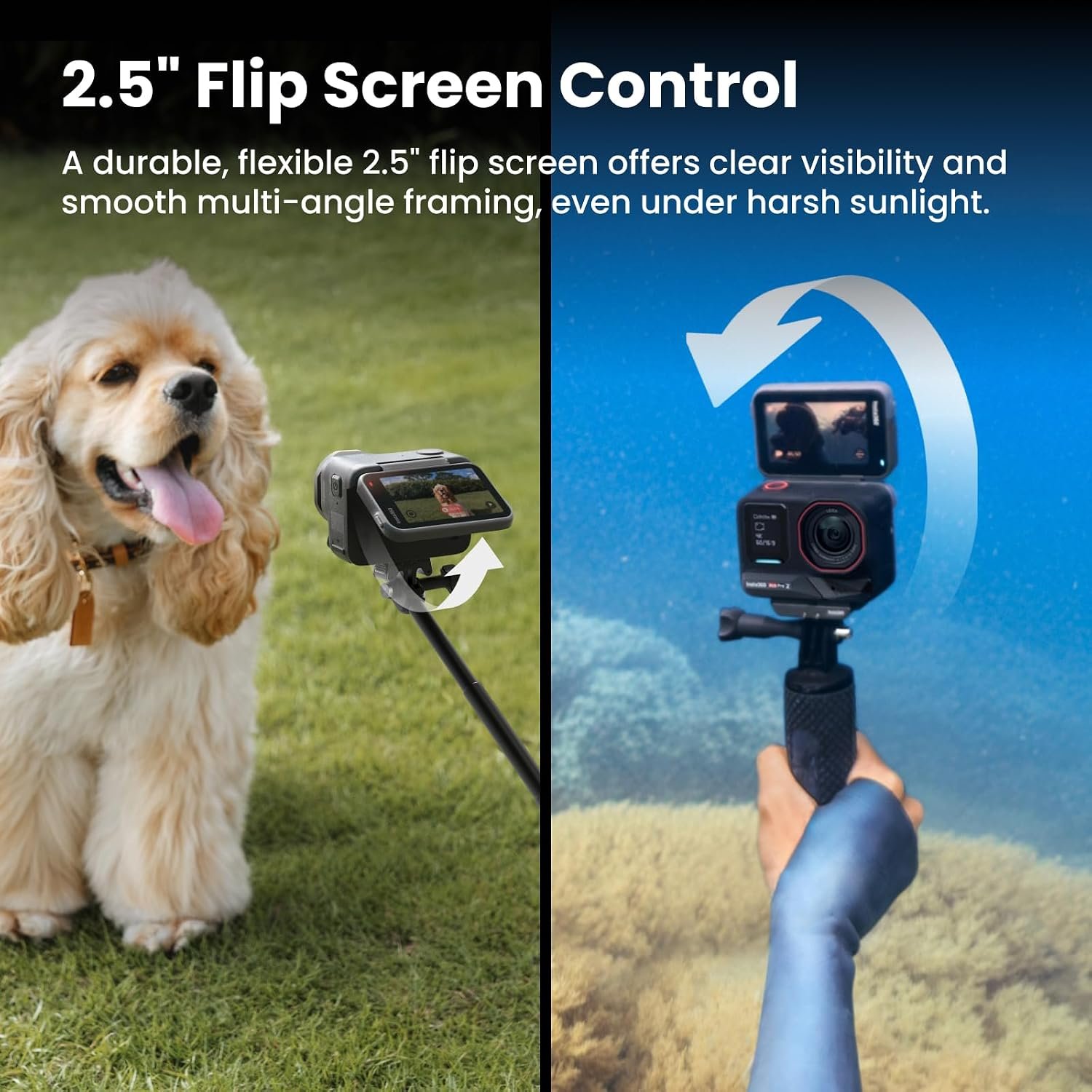 Insta360 Ace Pro 2 Dual Battery Bundle - 8K Waterproof Action Camera Co-Engineered with Leica, 1/1.3" Sensor, Dual AI Chip, Leading Low Light, Superior Audio - Image 9