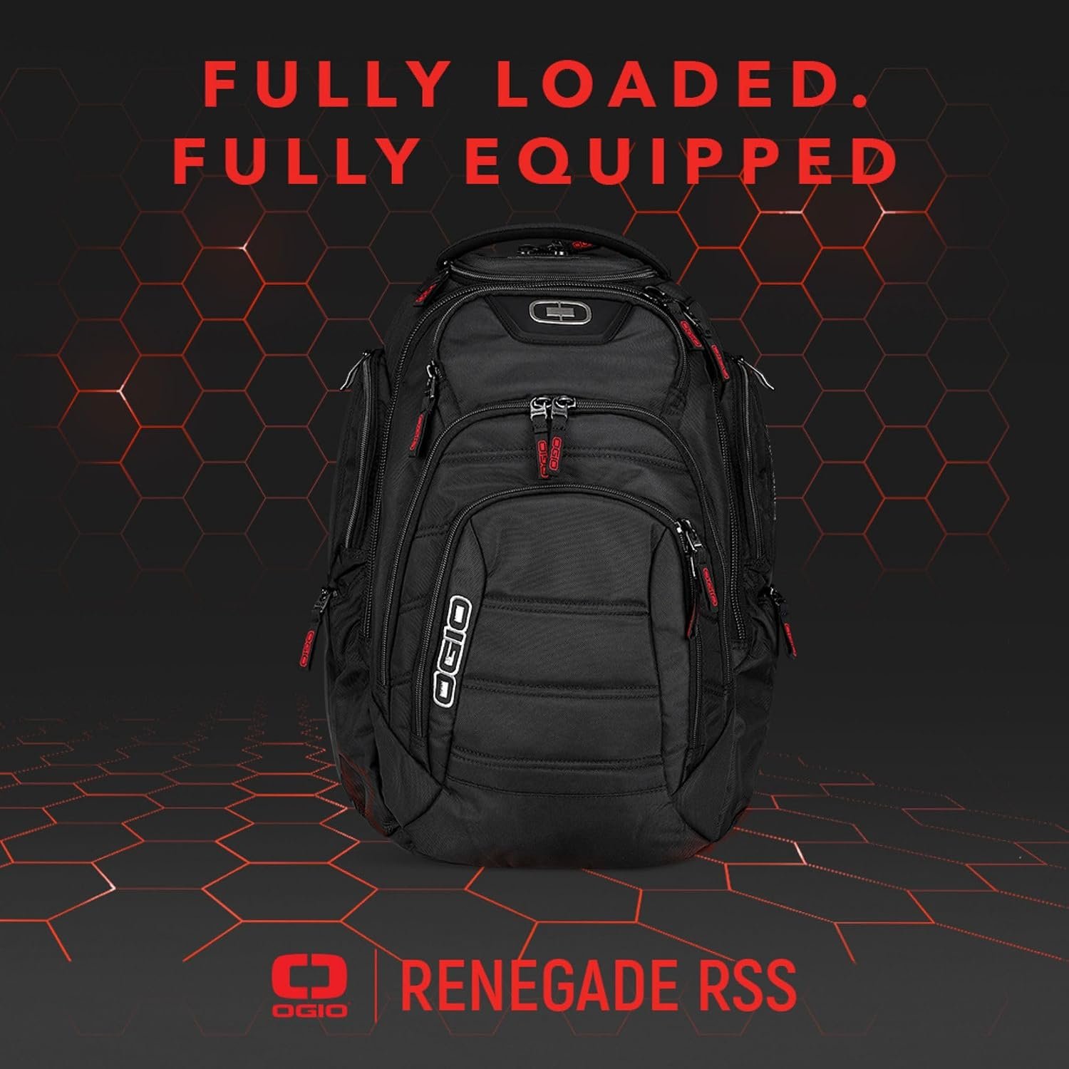 OGIO Renegade Backpack (Renegade, Black) - Image 8