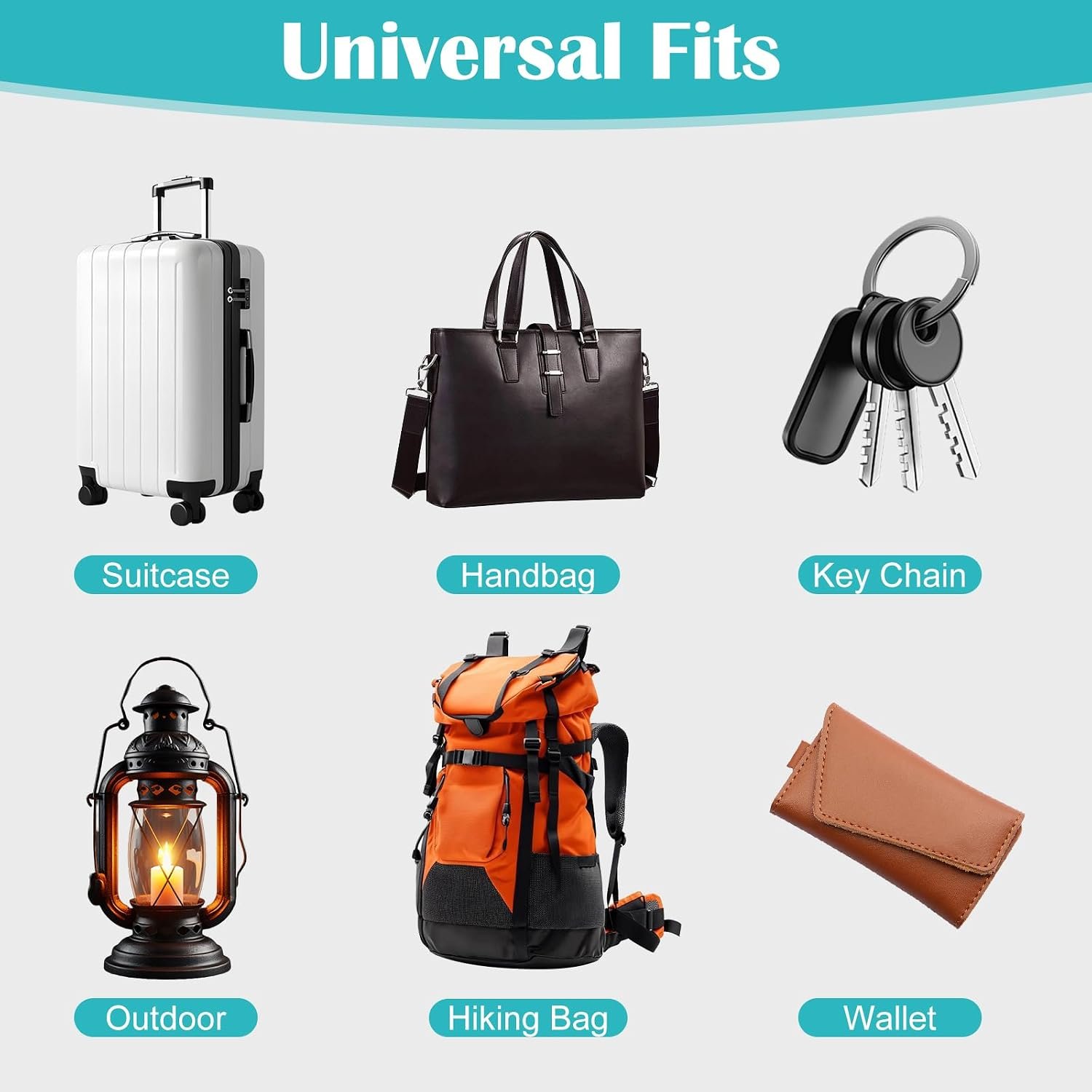 8 Pcs Anti-Theft Small Carabiner Clip, Double Opening Zipper Pull Replacement, Elegant Zinc Alloy Zipper Clips for Backpacks, Luggage, Duffel Bags, Travel Essentials - 4 Silver & 4 Gunmetal - Image 9