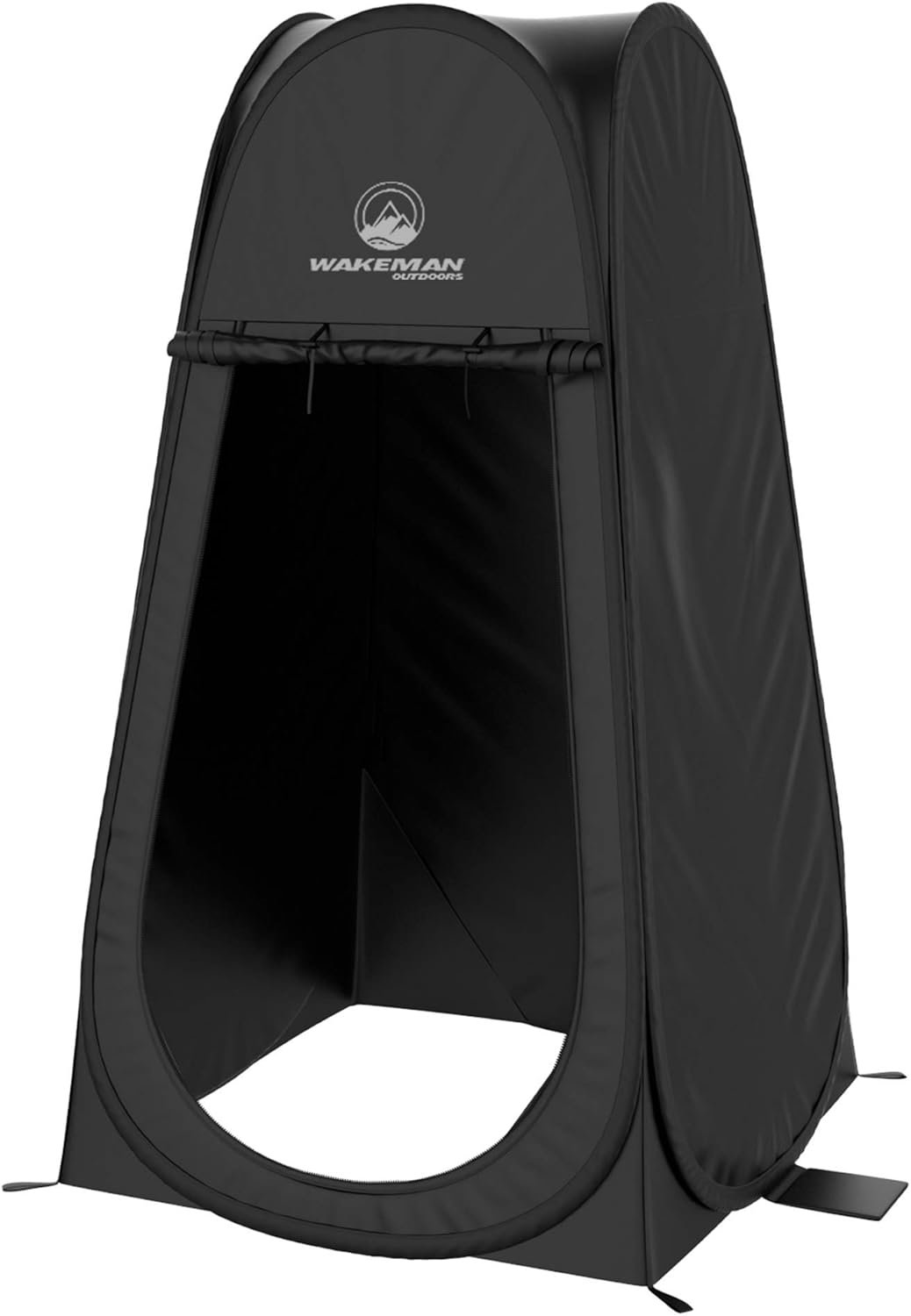 Wakeman Pop Up Changing Tent, 3.3 x 3.3 x 6.2ft, Camping Shower Tent for Portable Toilet Stall or Dressing Room with Carry Bag for Camping, Beach, or Tailgate, Polyester - Image 4