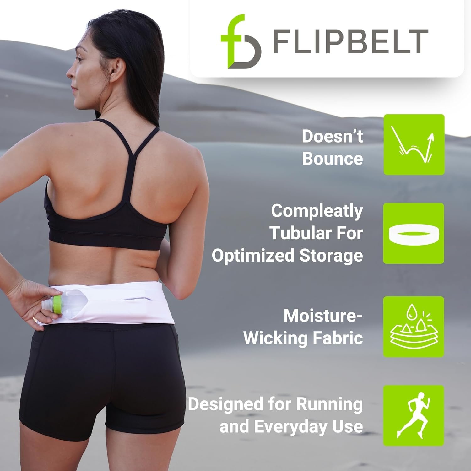 FlipBelt Classic Running Belt, Phone Holder for Running, Money Belt Pouch - Image 5