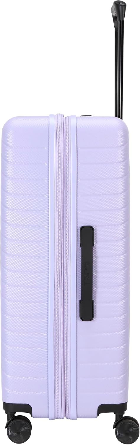 TRIPS RIDGELINE 20-Inch Carry-On Lightweight Durable Hardside 8-Wheel Spinner Cabin Size Luggage, Lavender - Image 5