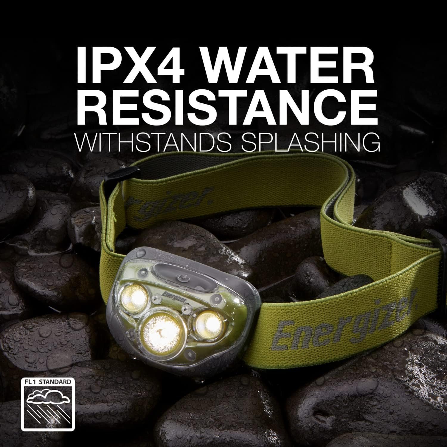 Energizer PRO-260 LED Headlamp, IPX4 Water Resistant Headlamps, High-Performance Head Light for Outdoors, Camping, Running, Storm, Survival LED Light for Emergencies (Batteries Included) - Image 5