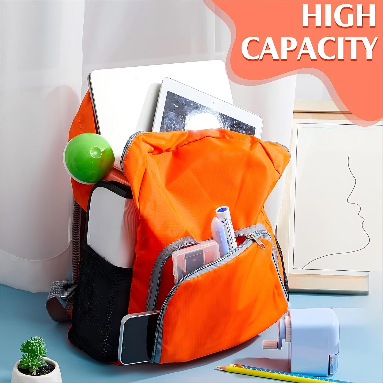 Patelai 48 Pcs 17" Backpacks in Bulk for School Kids Wholesale Bookbags Lightweight Back Pack for Girls Boys Outdoor Travel(Stylish Color) - Image 5