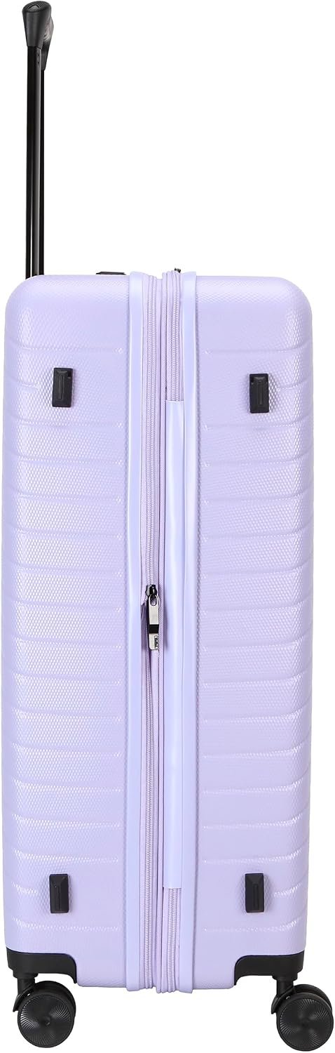 TRIPS RIDGELINE 20-Inch Carry-On Lightweight Durable Hardside 8-Wheel Spinner Cabin Size Luggage, Lavender - Image 4