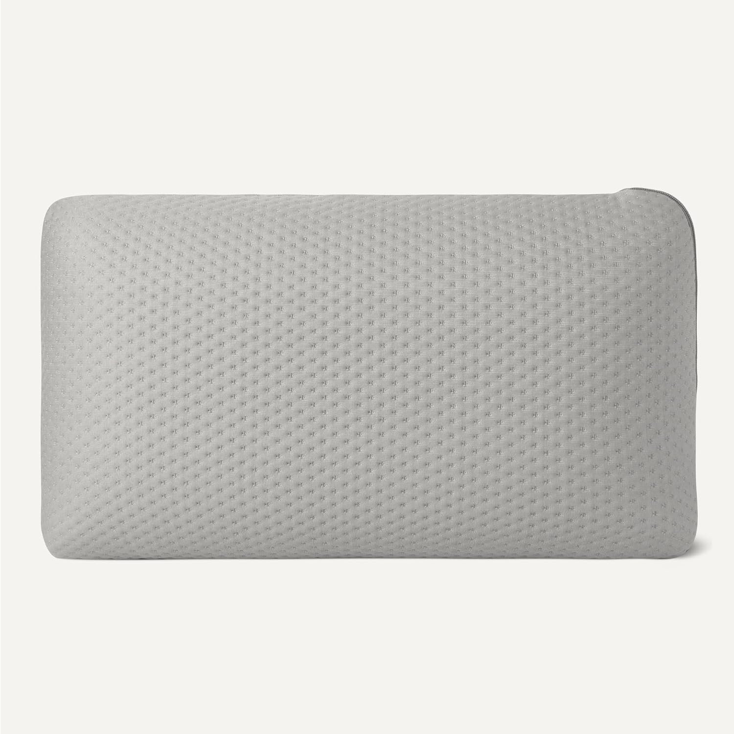 Amazon Basics Camping Pillow, Memory Foam Travel Pillow with Washable Cover - Image 3