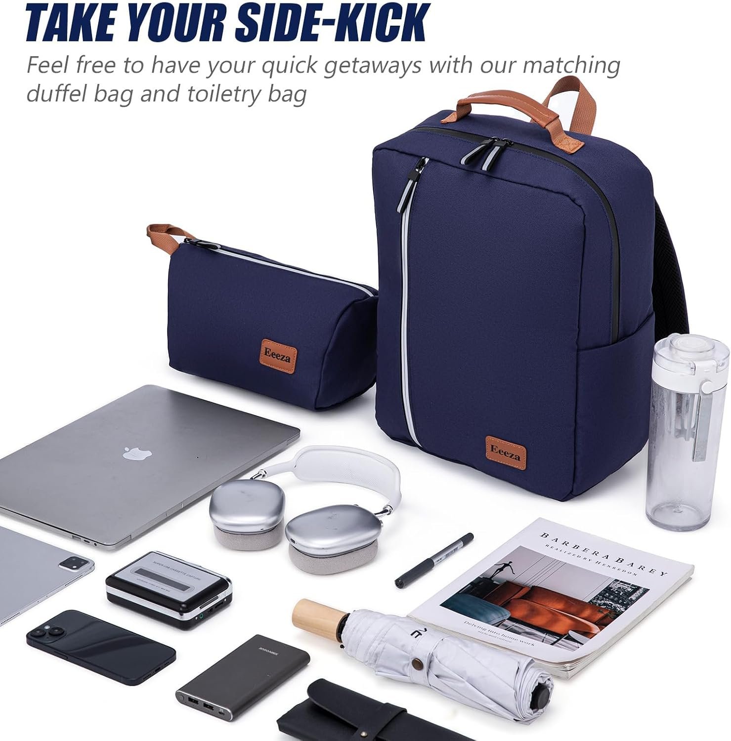 Carry On Luggage Set Suitcase 3 Piece,Purple (20"/BP/TB) | Lightweight Durable ABS Hardshell,360° Spinner Wheels,TSA Lock,YKK Zipper,22x14x9 Airline Approved for family travel vacation - Image 6