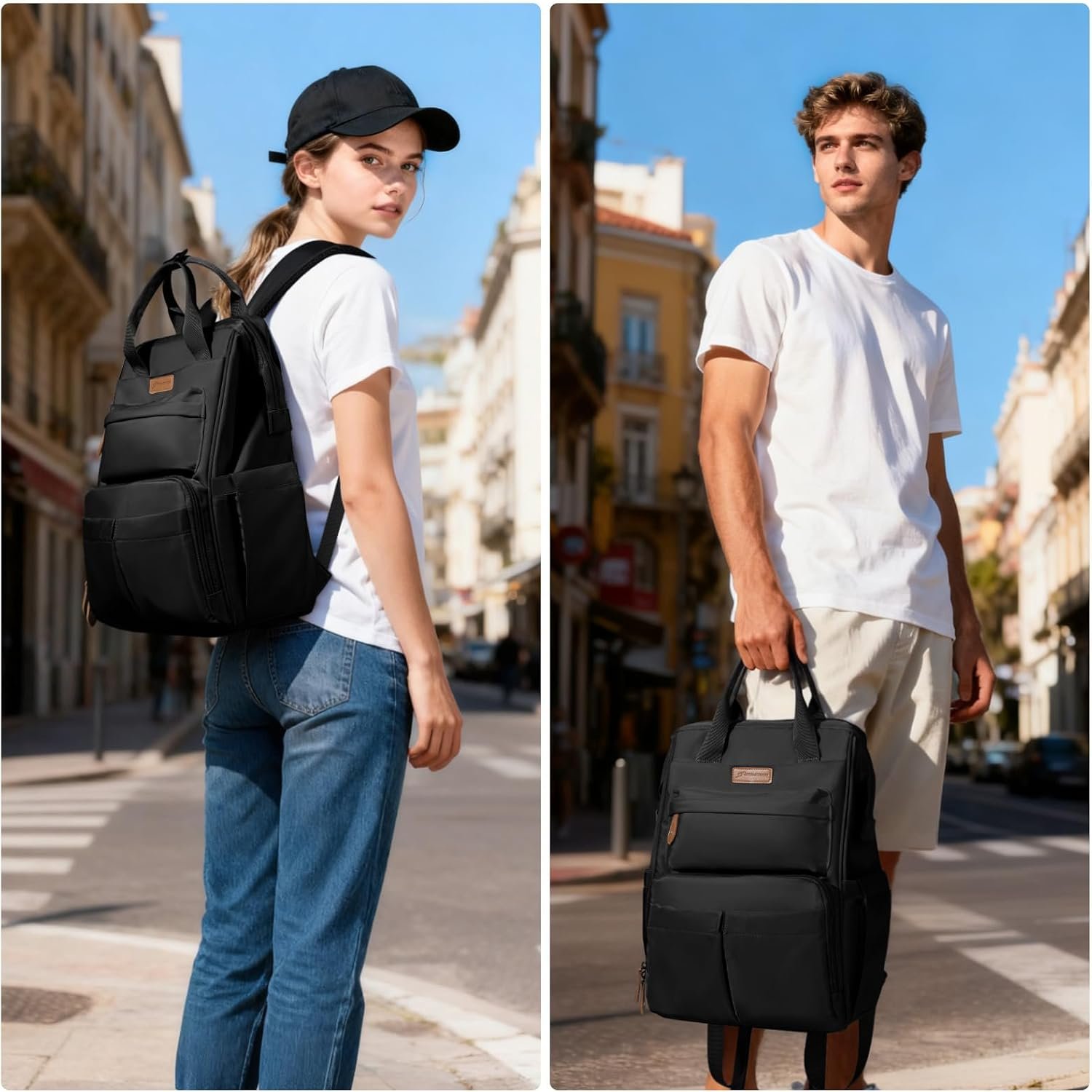 Maelstrom Laptop Backpack for Women Men, 15.6-17.3" Waterproof Travel Bag | Anti-theft Design, Lightweight, Luggage Strap, Device Protection, Breathable,Multi-Pockets, Perfect for Work/Business/School - Image 8