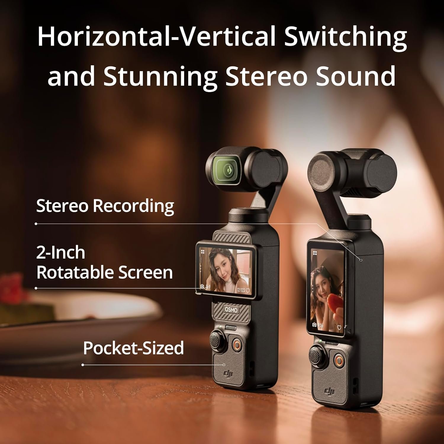 DJI Osmo Pocket 3 Creator Combo, Vlogging Camera with 1'' CMOS & 4K/120fps | 3-Axis Stabilization, Spotlight Follow, Fast Focusing, Mic Included for Clear Sound, Small Camera for Photography - Image 4