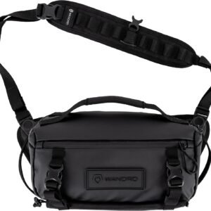 WANDRD ROGUE V1 6L Sling: Compact Camera Sling and Crossbody Bag with Fast Access, 3-Way Carry– Lightweight Everyday Bag Great for Travel, Photography, and Daily Use (Black)