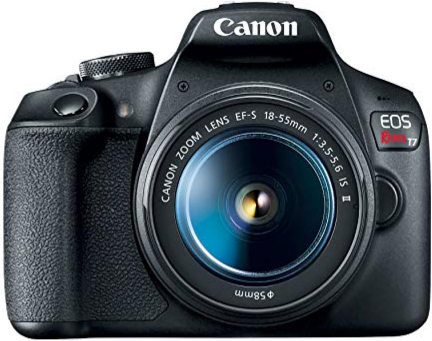 Canon EOS Rebel T7 DSLR Camera EF-S 18-55mm f/3.5-5.6 is II Lens Kit, 24.1 Megapixel CMOS (APS-C) Sensor, Full HD Videos, Built-in Wi-Fi, Beginner Photographers, Digital Camera, Black | 24.1 Megapixel CMOS (APS-C) Sensor, Full HD Videos, Built-in Wi-Fi, Beginner Photographers - Image 3