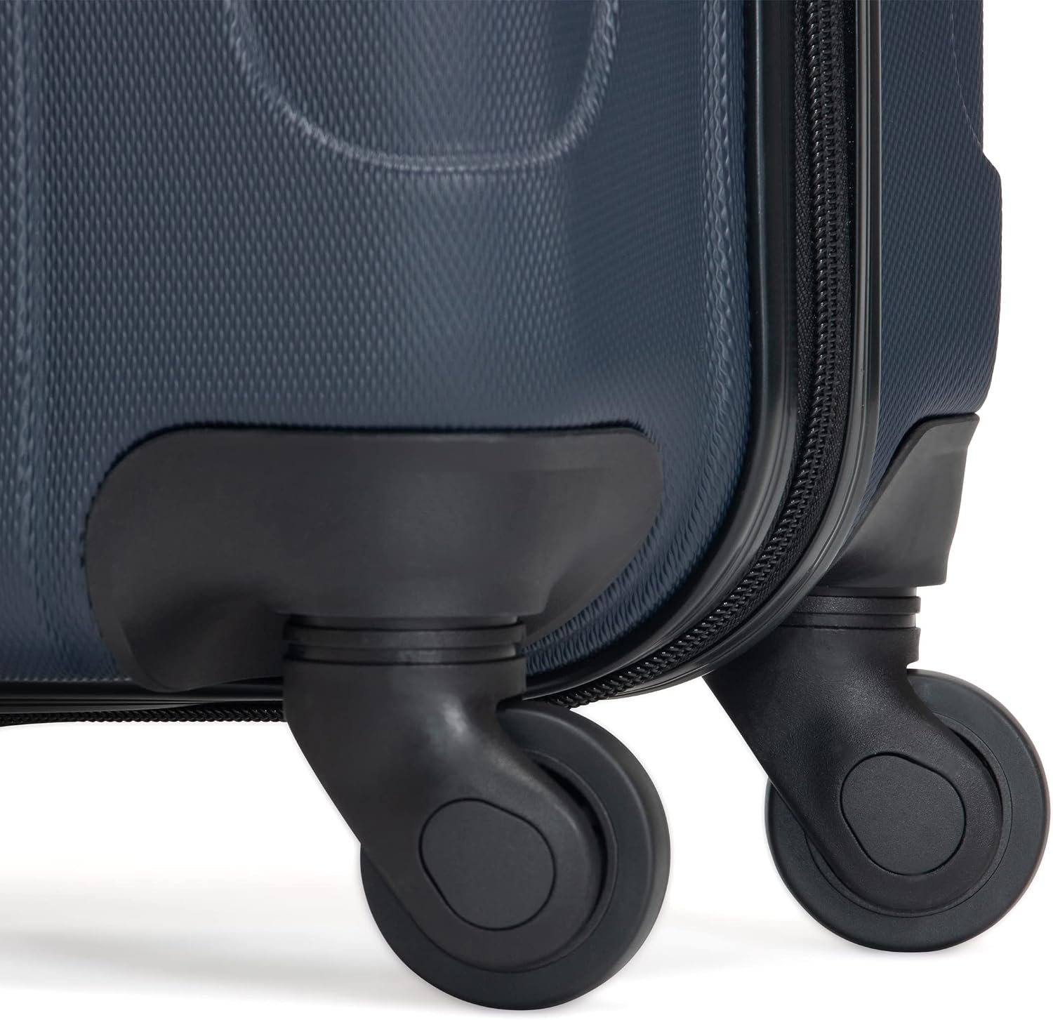 Kenneth Cole REACTION Out of Bounds Lightweight Hardshell 4-Wheel Spinner Luggage, Naval, 28-Inch Checked - Image 8