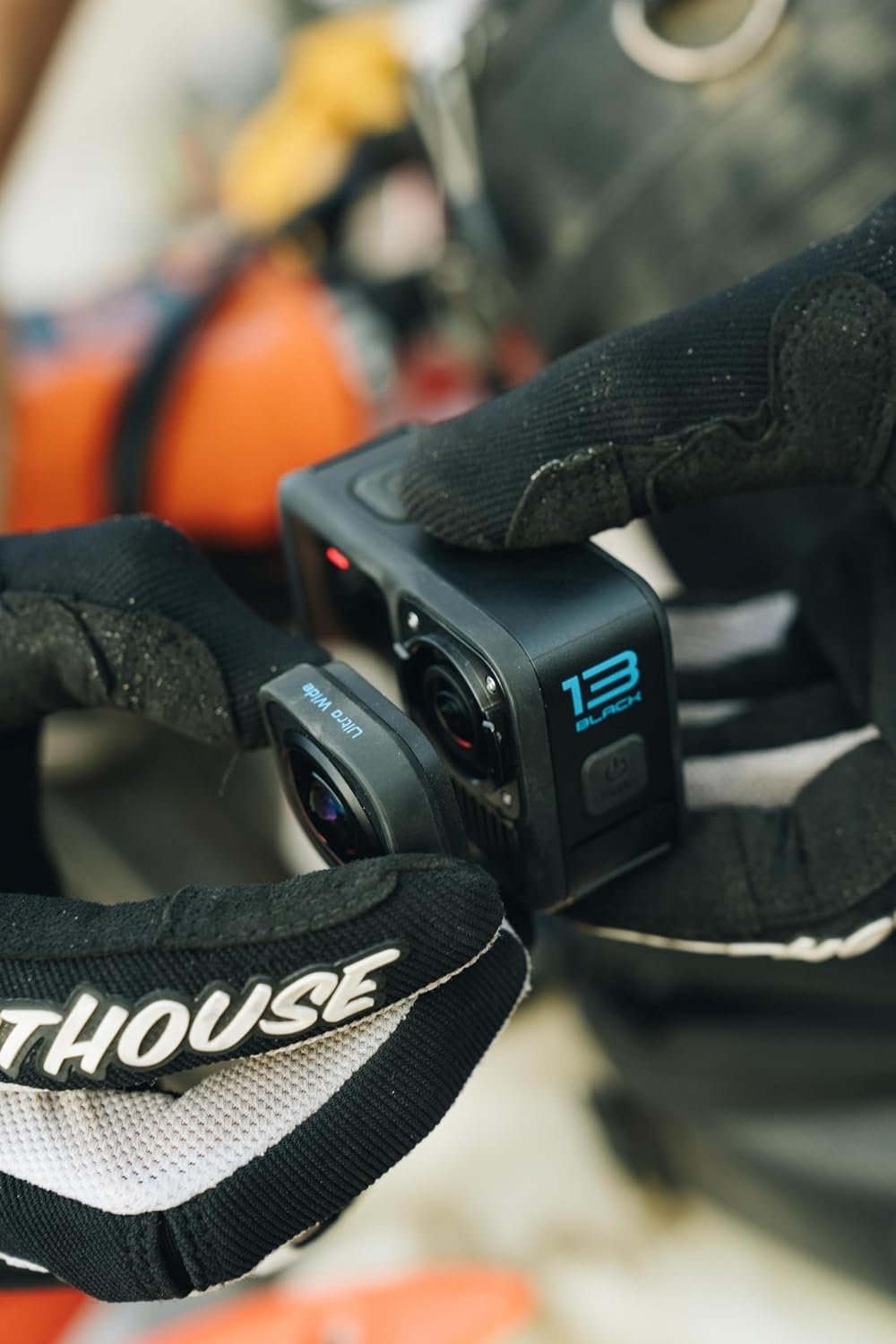 GoPro Ultra Wide Lens Mod (HERO13 Black) - Official GoPro Lens (AAEWAL-021) | Includes protective caps and microfiber cloth for filming, protection and storage - Image 5
