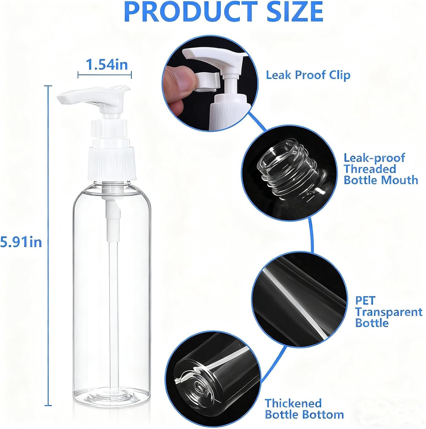 DTDNZKN 14 Pack Travel Bottles Set for Toiletries TSA Approved | Leak-Proof Containers for Shampoo, Conditioner, Lotion, and Body Wash - Convenient and Practical Travel Accessories - Image 5