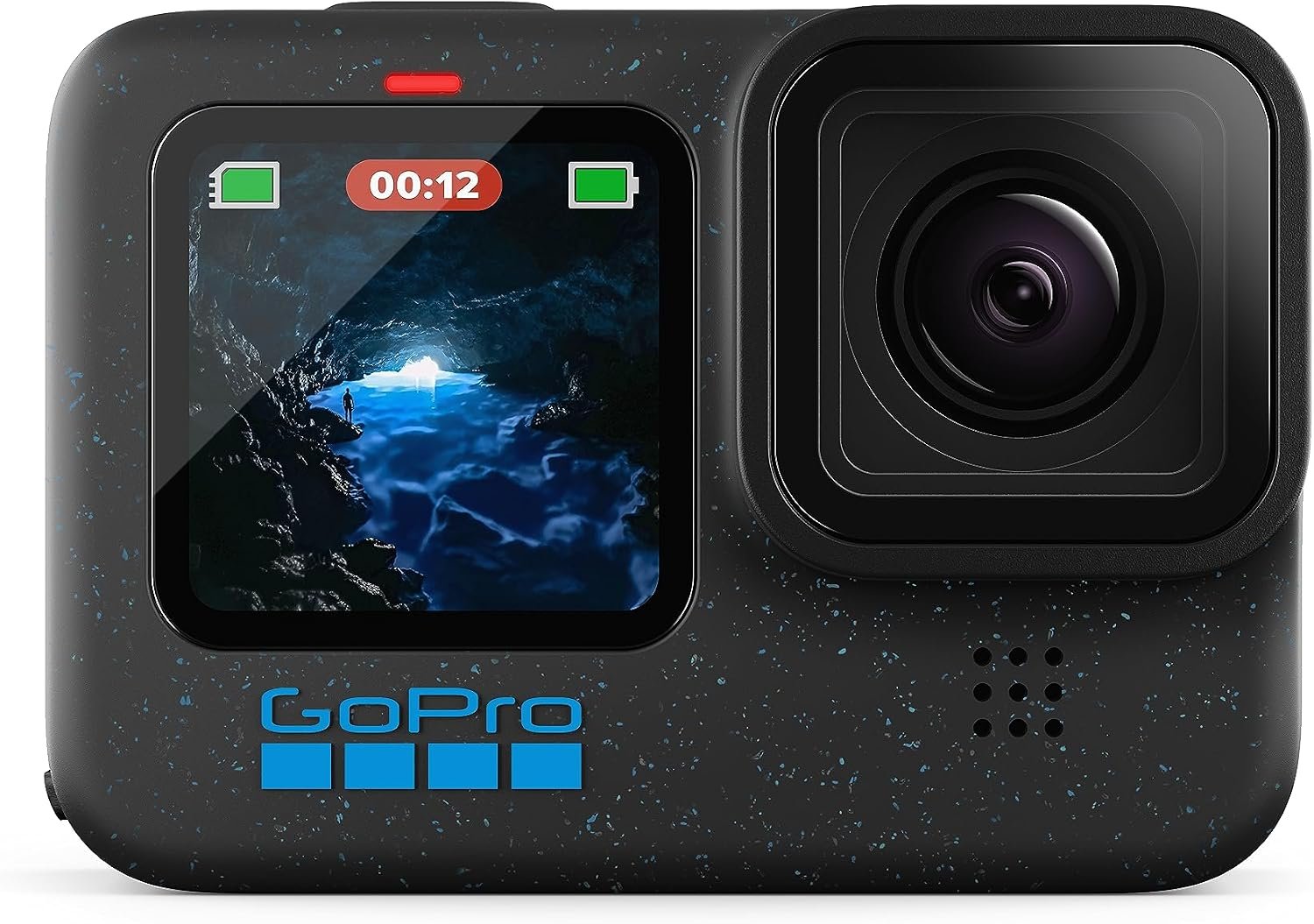 GoPro HERO12 Black - Waterproof Action Camera with 5.3K60 Ultra HD Video, 27MP Photos, HDR, 1/1.9" Image Sensor, Live Streaming, Webcam, Stabilization | 1 1.9' Image Sensor, 5.3K60 Ultra HD Video, Live Streaming, HDR, 27MP Photos