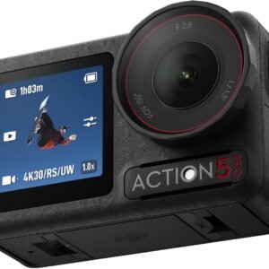 DJI Osmo Action 5 Pro Standard Combo, Waterproof Action Camera | 1/1.3" Sensor, 4K/120fps Video, Subject Tracking, Stabilization, Dual OLED Touchscreens, 47GB Storage, Vlogging Camera