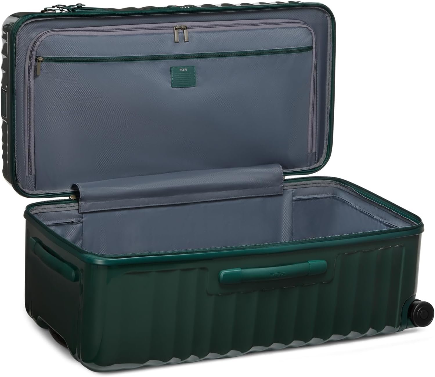 TUMI - 19 Degree Large Trunk - 4-Wheeled Durable Hard Shell Checked Luggage - TSA Lock - 31.3" X 15.8" X 14.8" - Deep Pine - Image 2