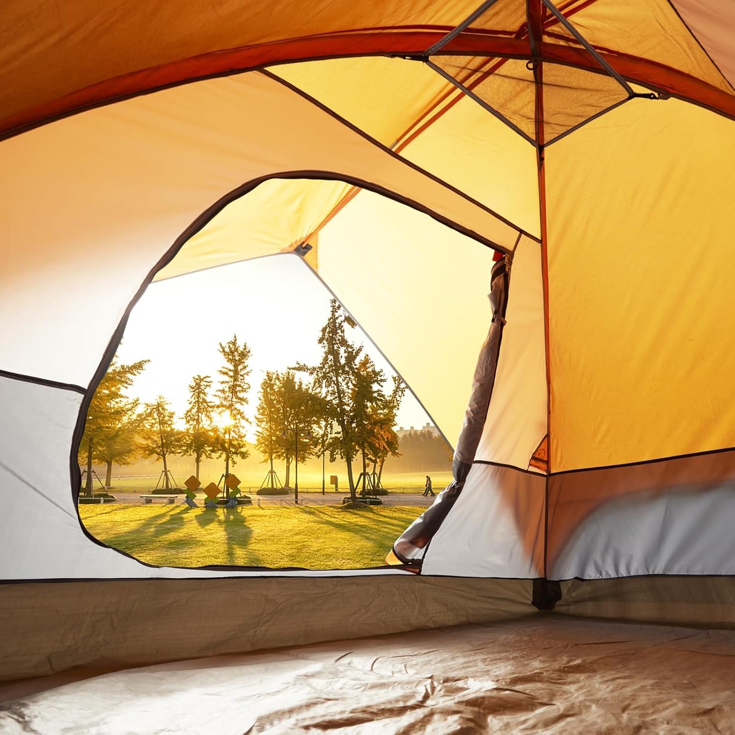 Amazon Basics Camping Tent, 3-Season Dome Design with Rainfly - Image 7