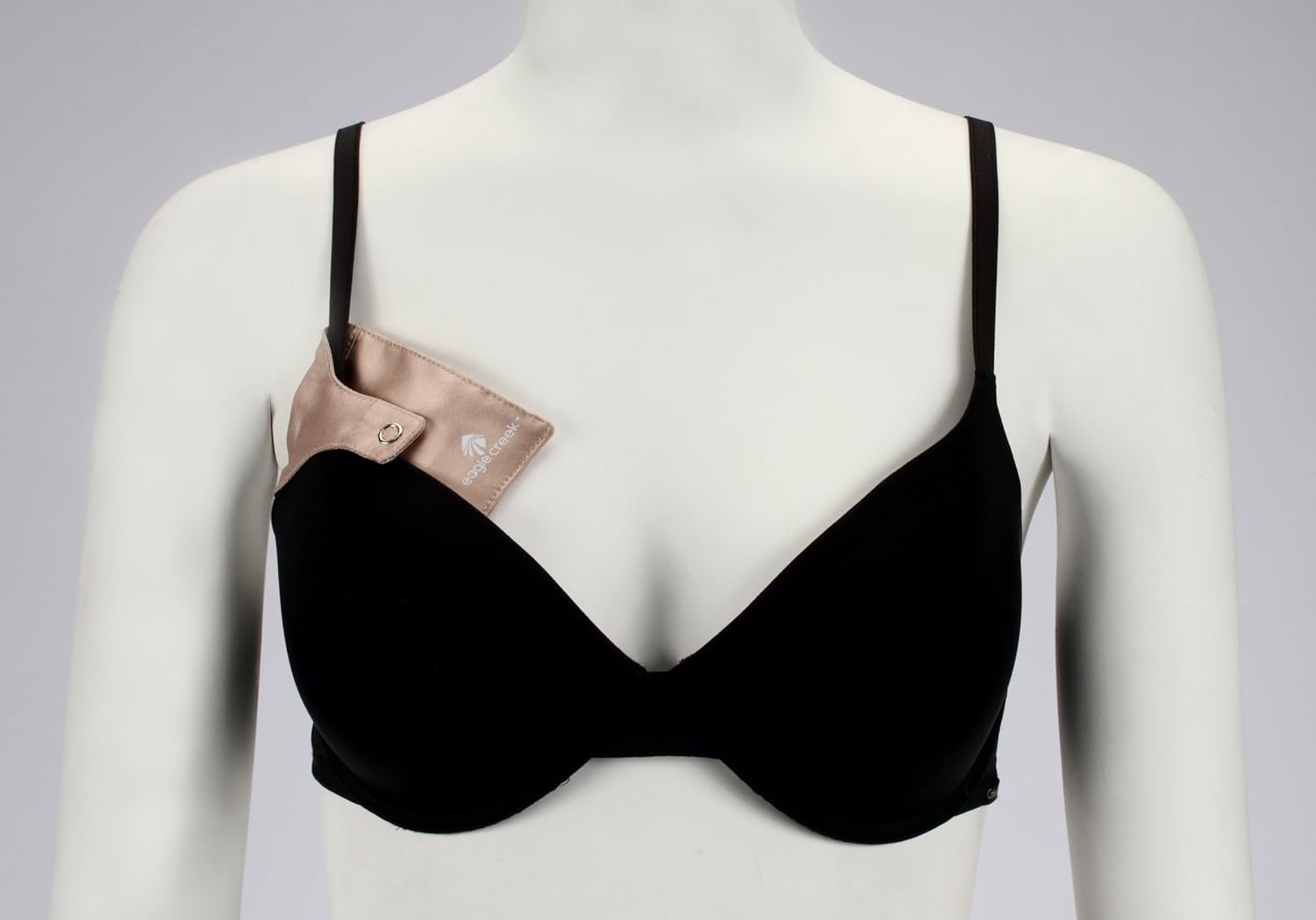 Eagle Creek Silk Undercover Bra Stash,Breathable,Lightweight, Rose - Image 3