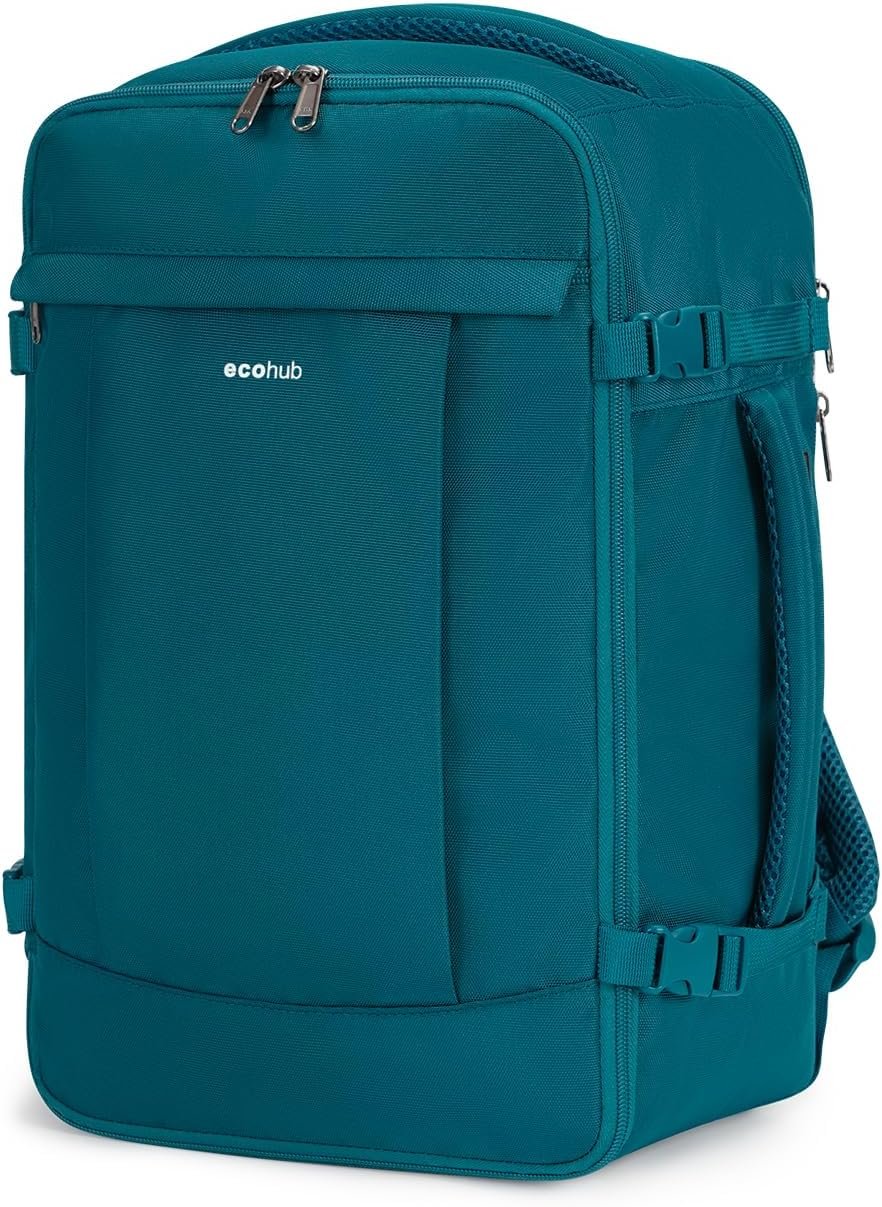 ECOHUB Travel Backpack Airlines Approved Personal Item Bag Carry On Backpack