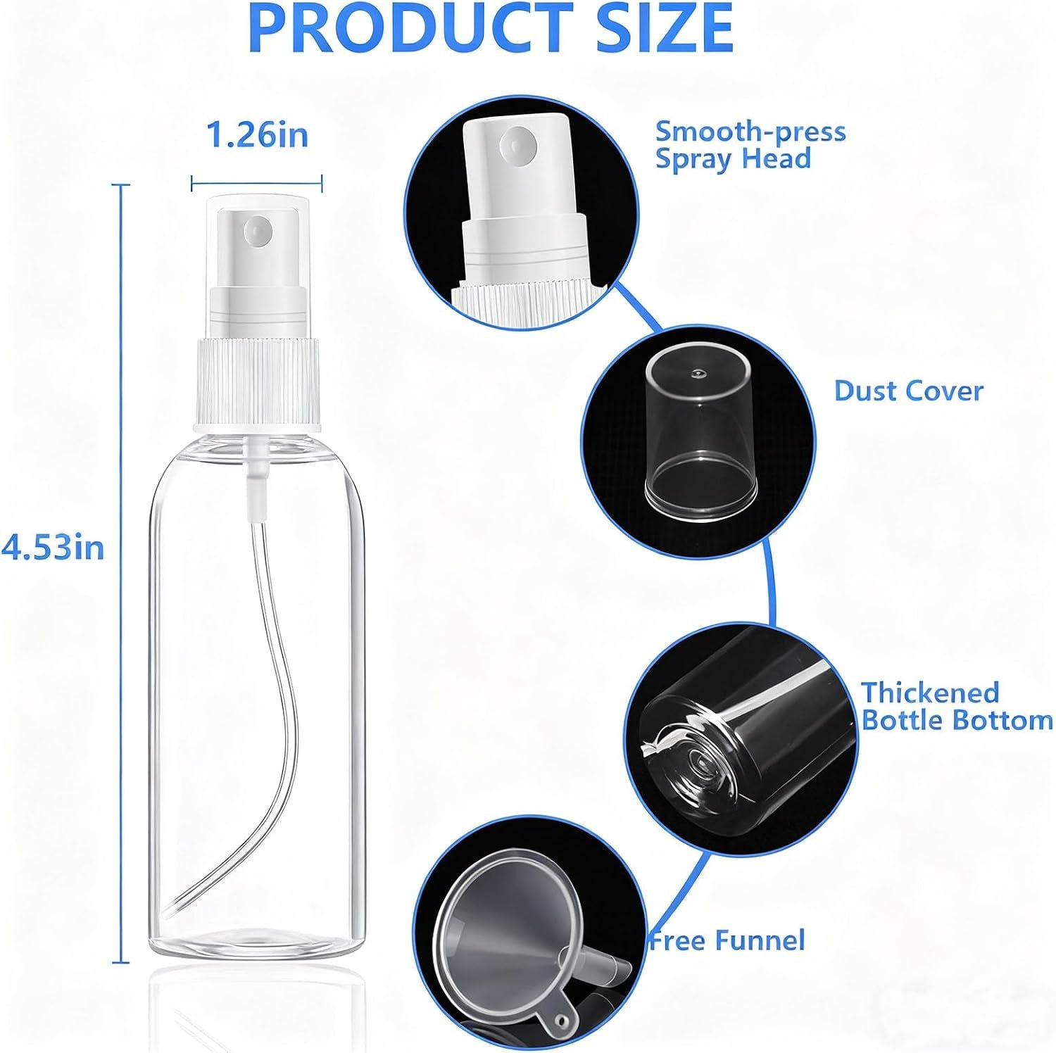 DTDNZKN 14 Pack Travel Bottles Set for Toiletries TSA Approved | Leak-Proof Containers for Shampoo, Conditioner, Lotion, and Body Wash - Convenient and Practical Travel Accessories - Image 4