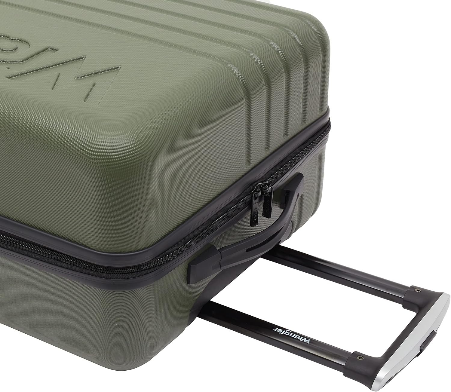 Wrangler Quest Luggage Set, Olive Green, 3 Piece Set (30"/26"/22") - Image 8