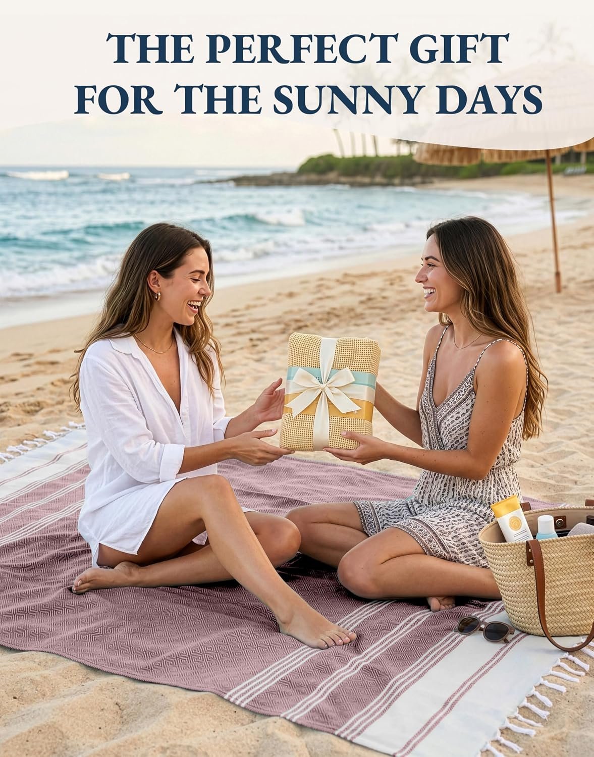 LANE LINEN 6-Pack Oversized Pre-Washed Beach Towels, Stylish Quick-Dry Pool & Travel Towels for Adults, 39"x71" - Diamond Multi Colors | Stylish Quick-Dry Pool & Travel Towels for Adults - 39"x71", Vacation Essential - Machine Washable, Super Absorbent, Durable - Image 9