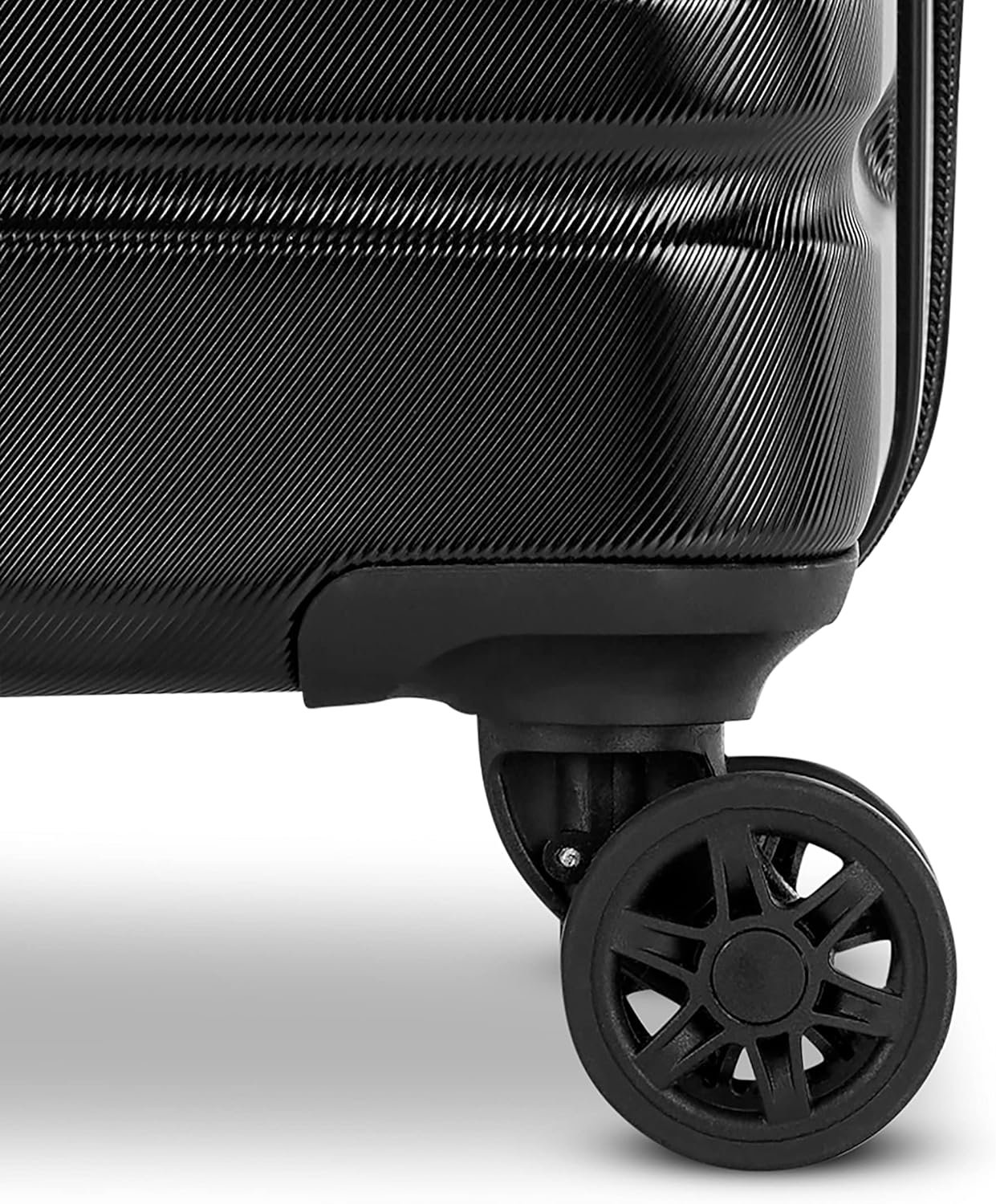Samsonite Evolve SE Hardside Expandable Luggage with Spinners, Bass Black, 3PC Set (CO/M/L) - Image 6