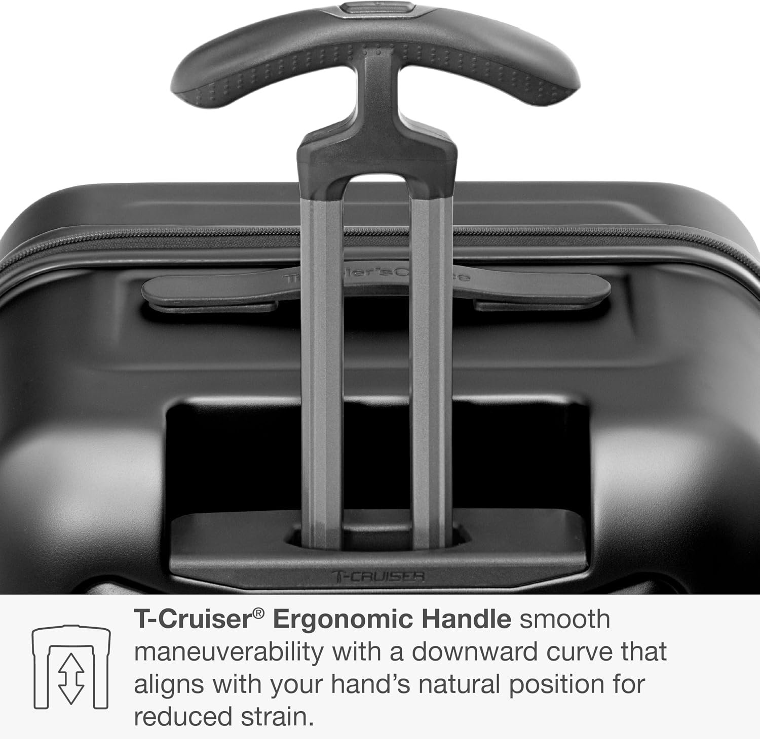 Traveler's Choice Ultimax II Polycarbonate Hardside Luggage with Spinner Wheels, Matte Black, 31-Inch Large Trunk - Image 8