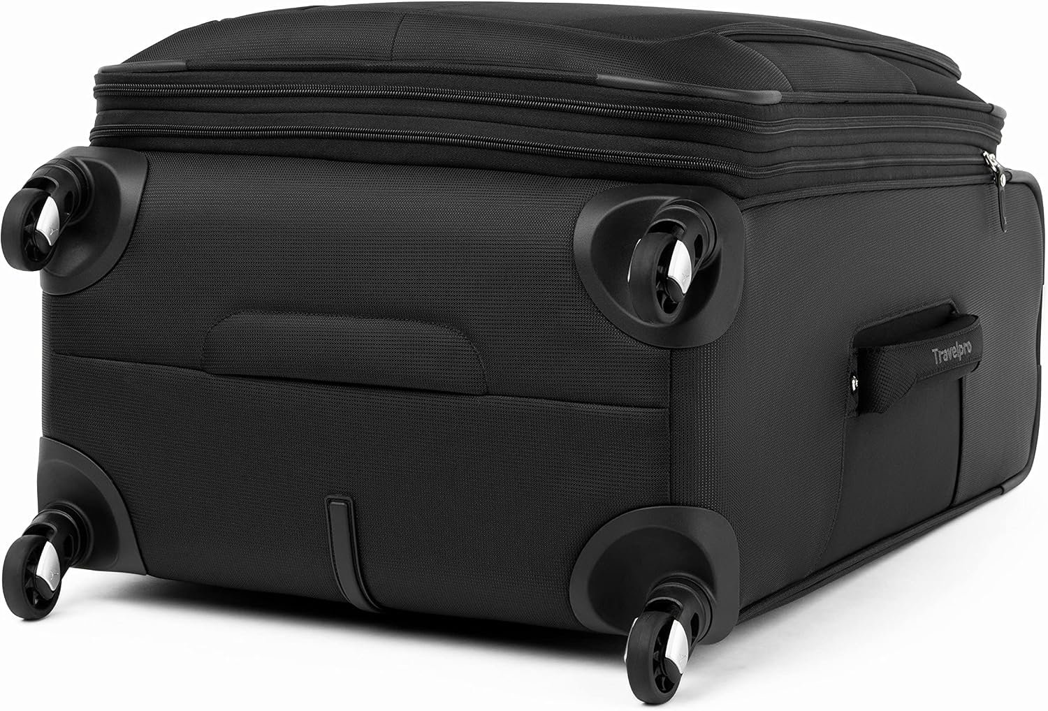 Travelpro Maxlite 5 Softside Checked Luggage Spinner, Black, 25-Inch | Medium Checked Suitcase, Expandable With 4 Wheels, Lightweight & Versatile Travel Design, Men & Women - Image 5