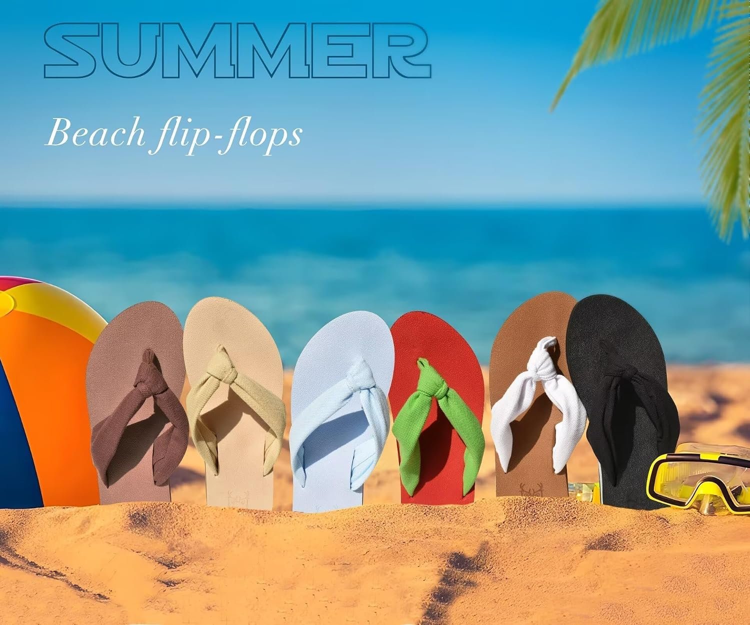 KuaiLu Flip Flops for Women with Arch Support Summer Beach Thong Sandals | Comfortable Yoga Mat Walking Shoes Cushion Slip On Casual Outfits Indoor Outdoor - Image 9