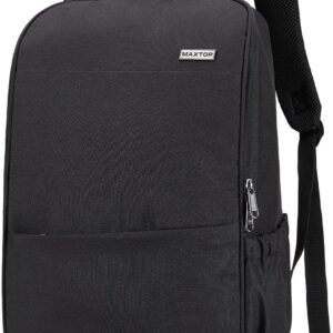 MAXTOP Deep Storage Laptop Backpack Business Anti-theft Backpacks[Water Resistant] College Computer Bookbag Fits 15 Inch Laptop Black