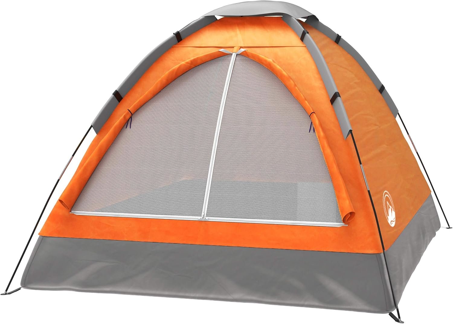 2 Person Camping Tent with Rain Fly and Carrying Bag – Lightweight Outdoor Pop Up Tents for Camping Essentials, Music Festivals, Backpacking, Hiking, or Beach Shelter by Wakeman Outdoors