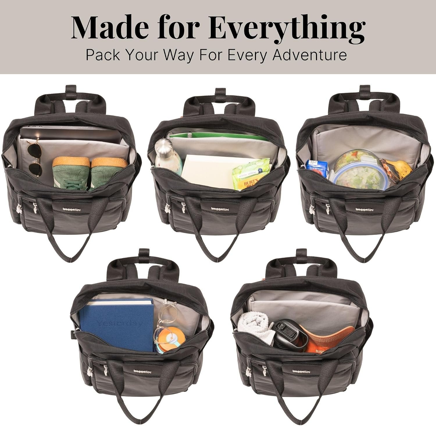 Baggallini Commuter Laptop Backpack - Image 6