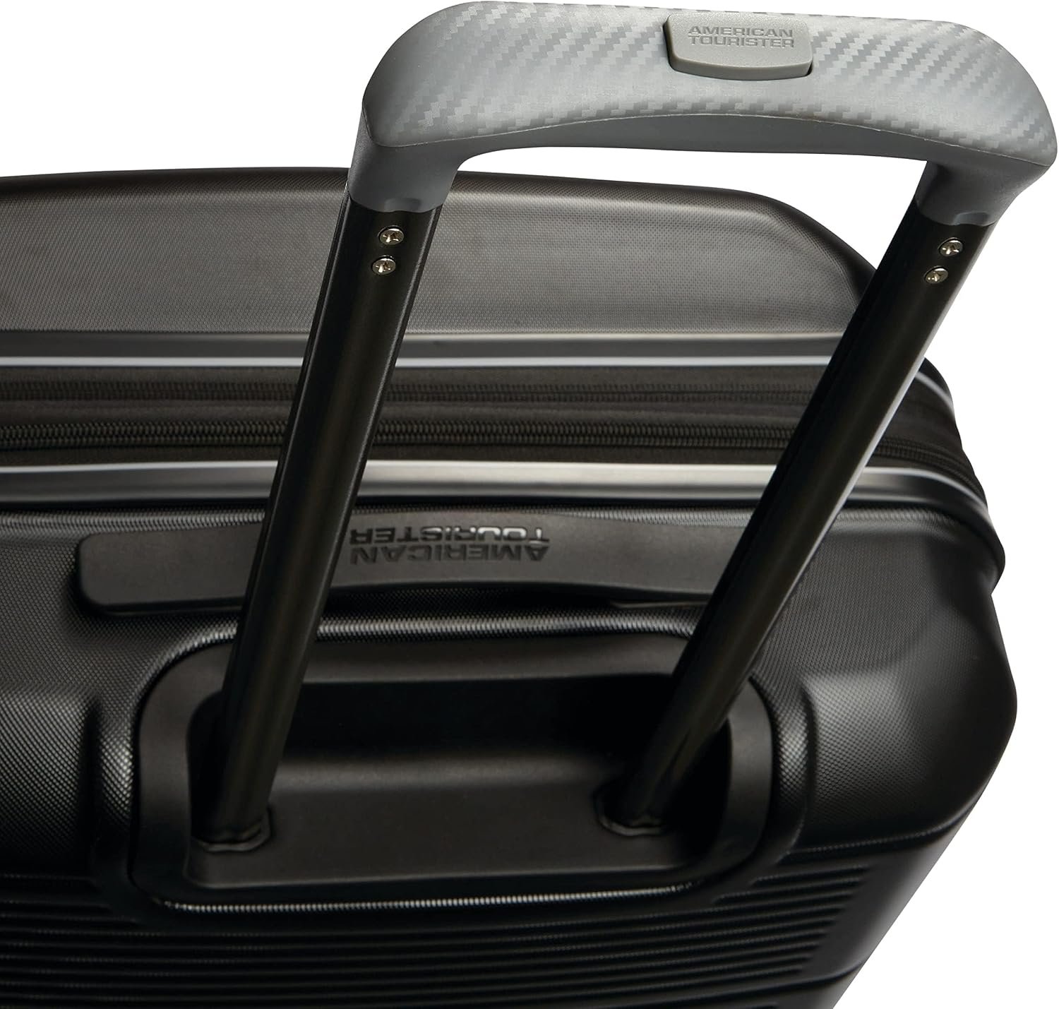 American Tourister Stratum 2.0 Expandable Hardside Luggage with Spinner Wheels, 28" SPINNER, Jet Black - Image 2