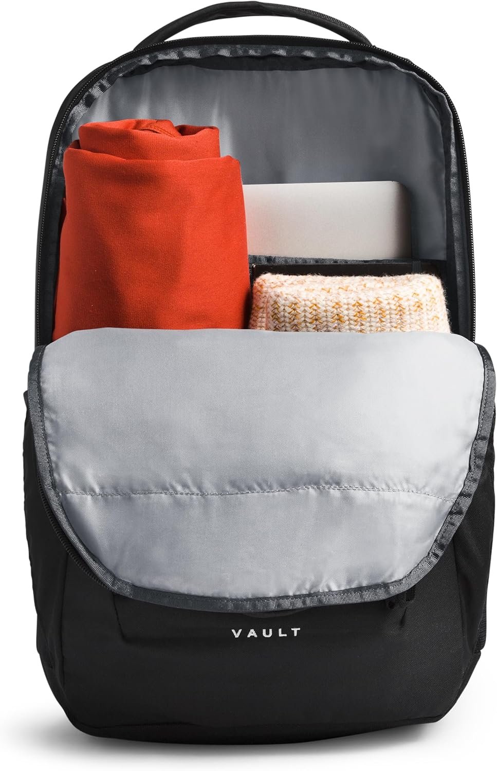 The North Face Vault Everyday Laptop Backpack, TNF Black-NPF, One Size | Commuter Travel Bag, Water-Repellent Finish, Spacious Compartment - Image 5