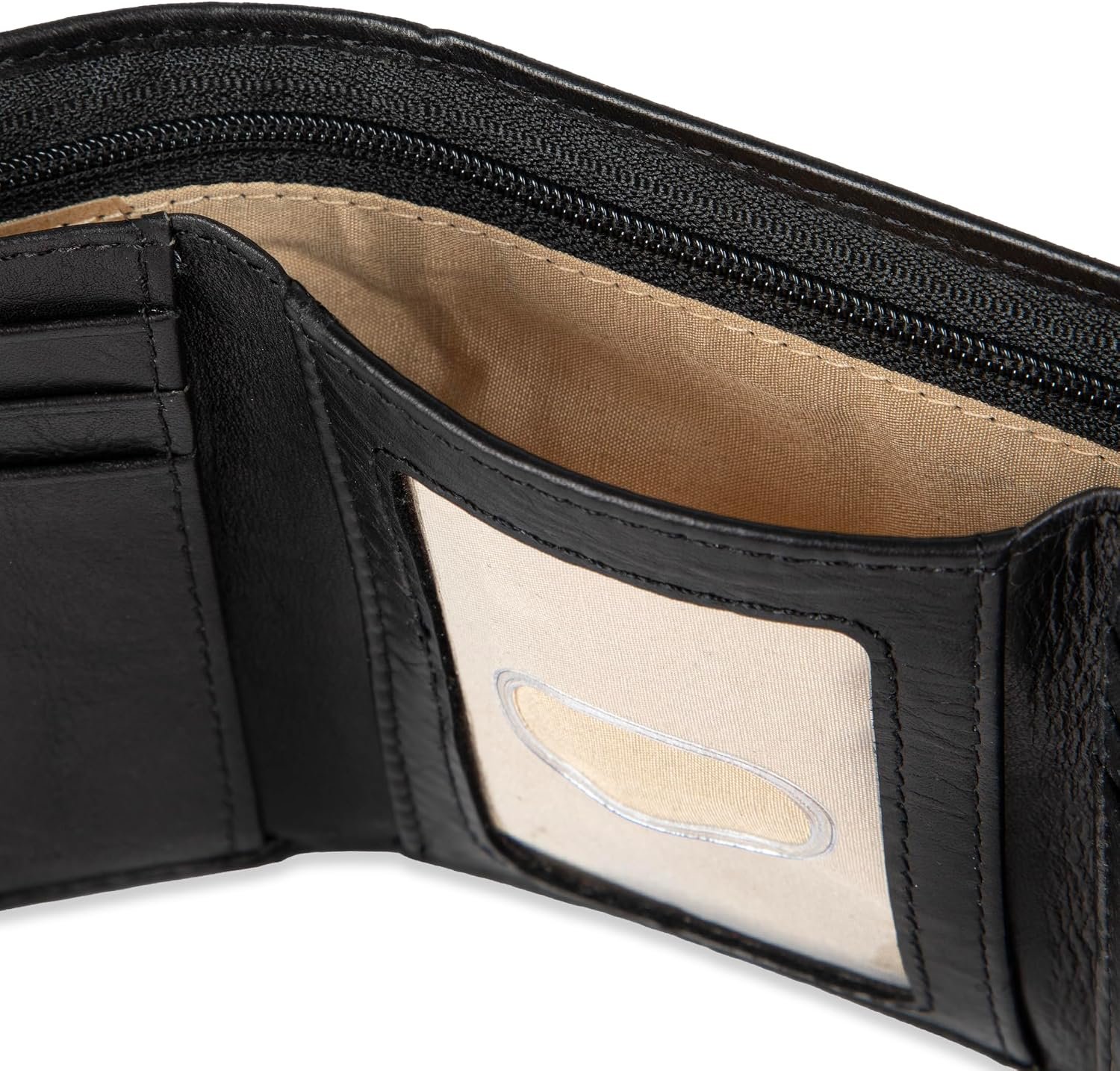 Dockers Men's Extra Capacity Slim Profile Trifold Wallet with Multiple Card Slots and ID Window - Image 5